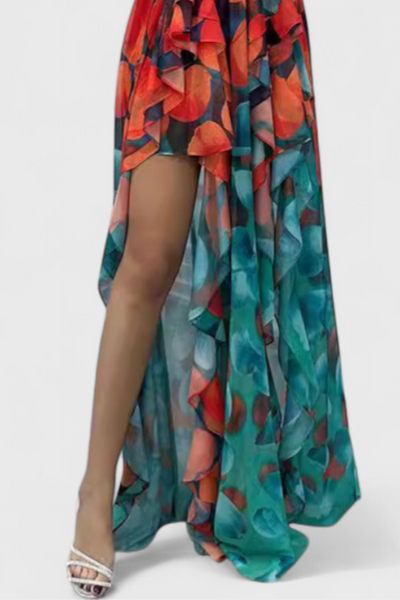 Alina™ | Robe Longue Maxi Dégradée Sans Manches