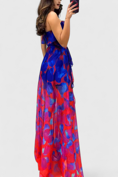 Alina™ | Robe Longue Maxi Dégradée Sans Manches
