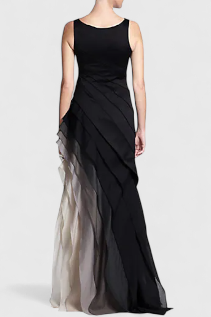 Angela™ | Robe Longue Dégradée Bateau