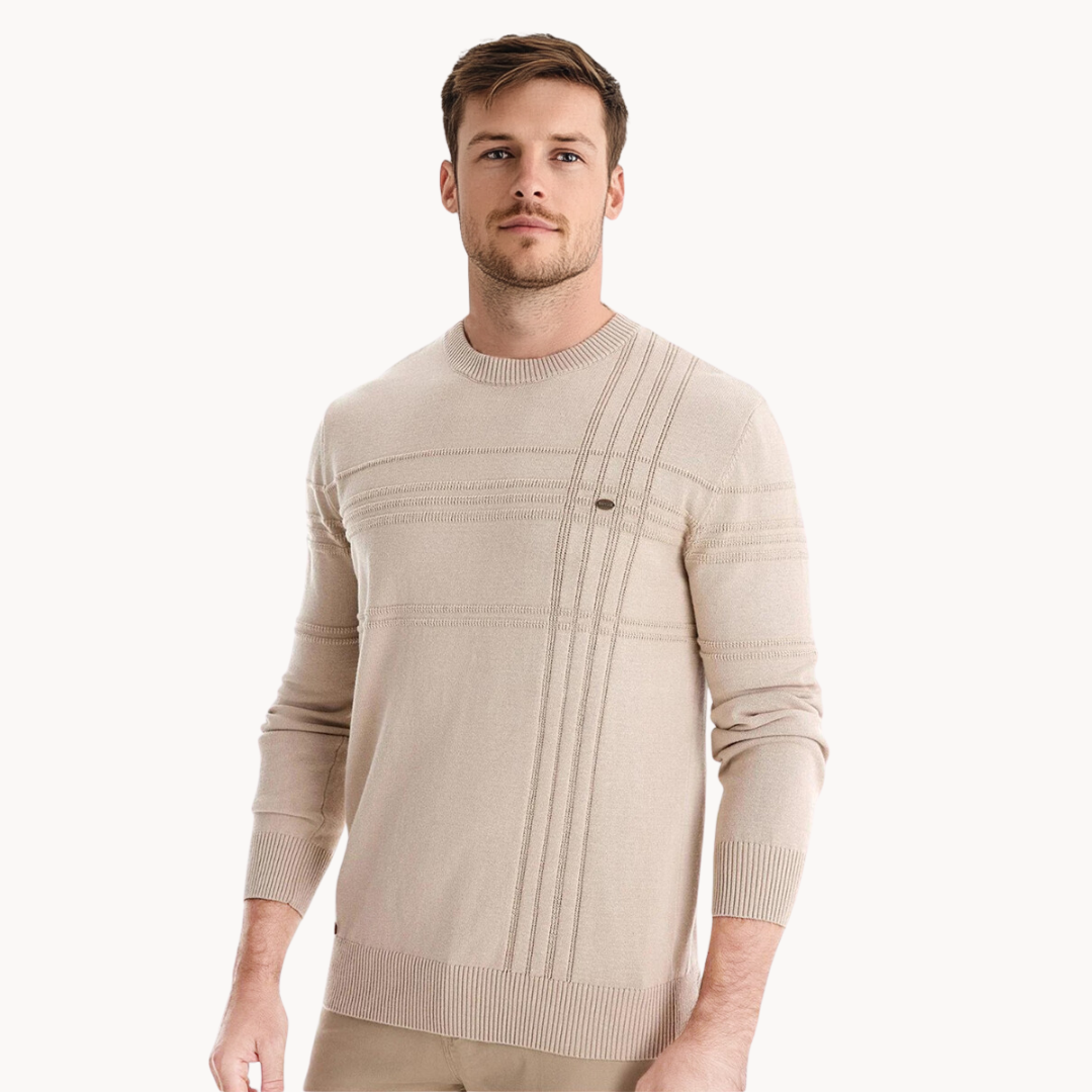 Mathis™ | Pull à Carreaux