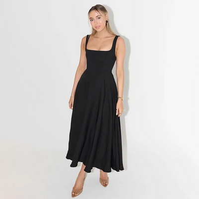 Blanche™ | Robe Midi Blanche