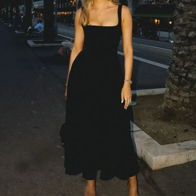 Blanche™ | Robe Midi Blanche