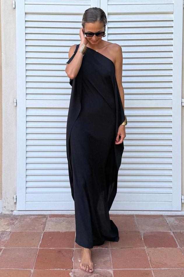 Maria™ | Caftan Asymétrique Flottant