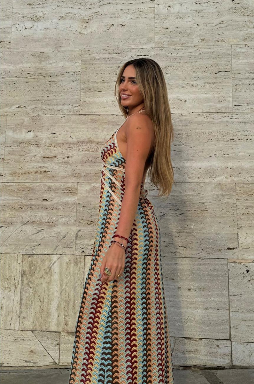 Cancún™ | Robe Longue en Crochet Été
