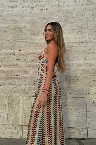 Cancún™ | Robe Longue en Crochet Été