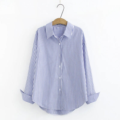 Carla™ | Blouse Rayée Chic