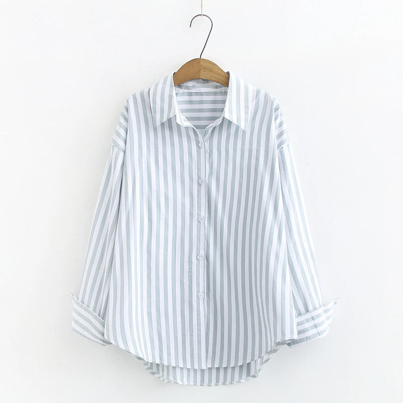Carla™ | Blouse Rayée Chic