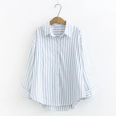 Carla™ | Blouse Rayée Chic