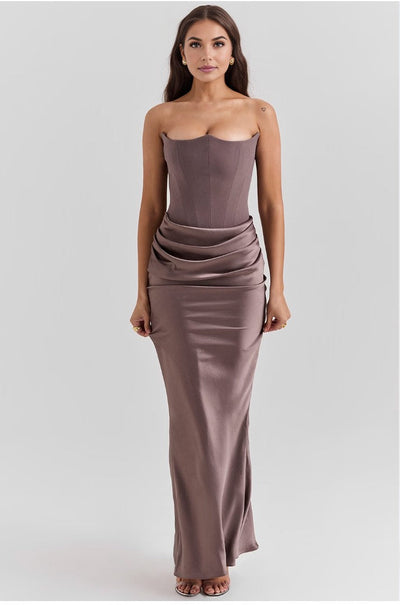 Cassia™ | Robe Longue Été Noire