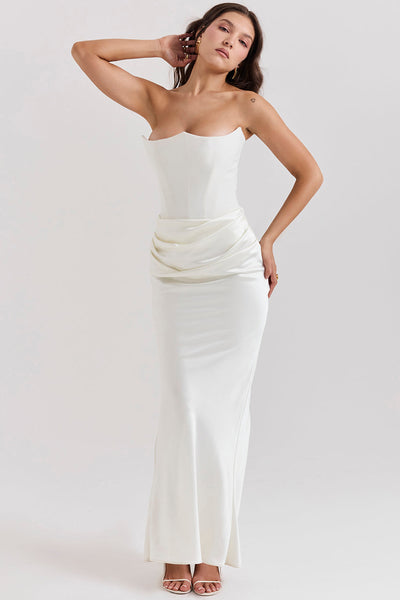 Cassia™ | Robe Longue Été Noire