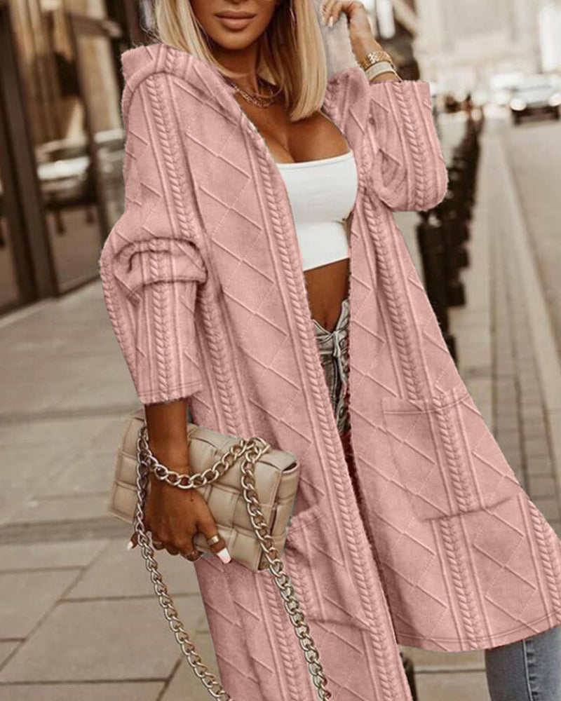 Céleste™ | Long Cardigan à Capuche 3
