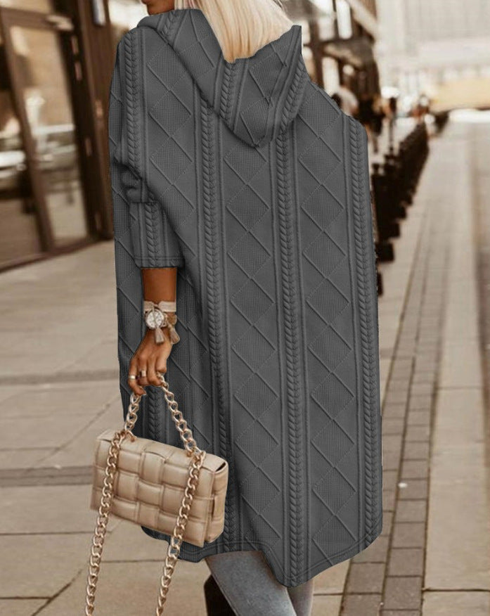 Céleste™ | Long Cardigan à Capuche 6