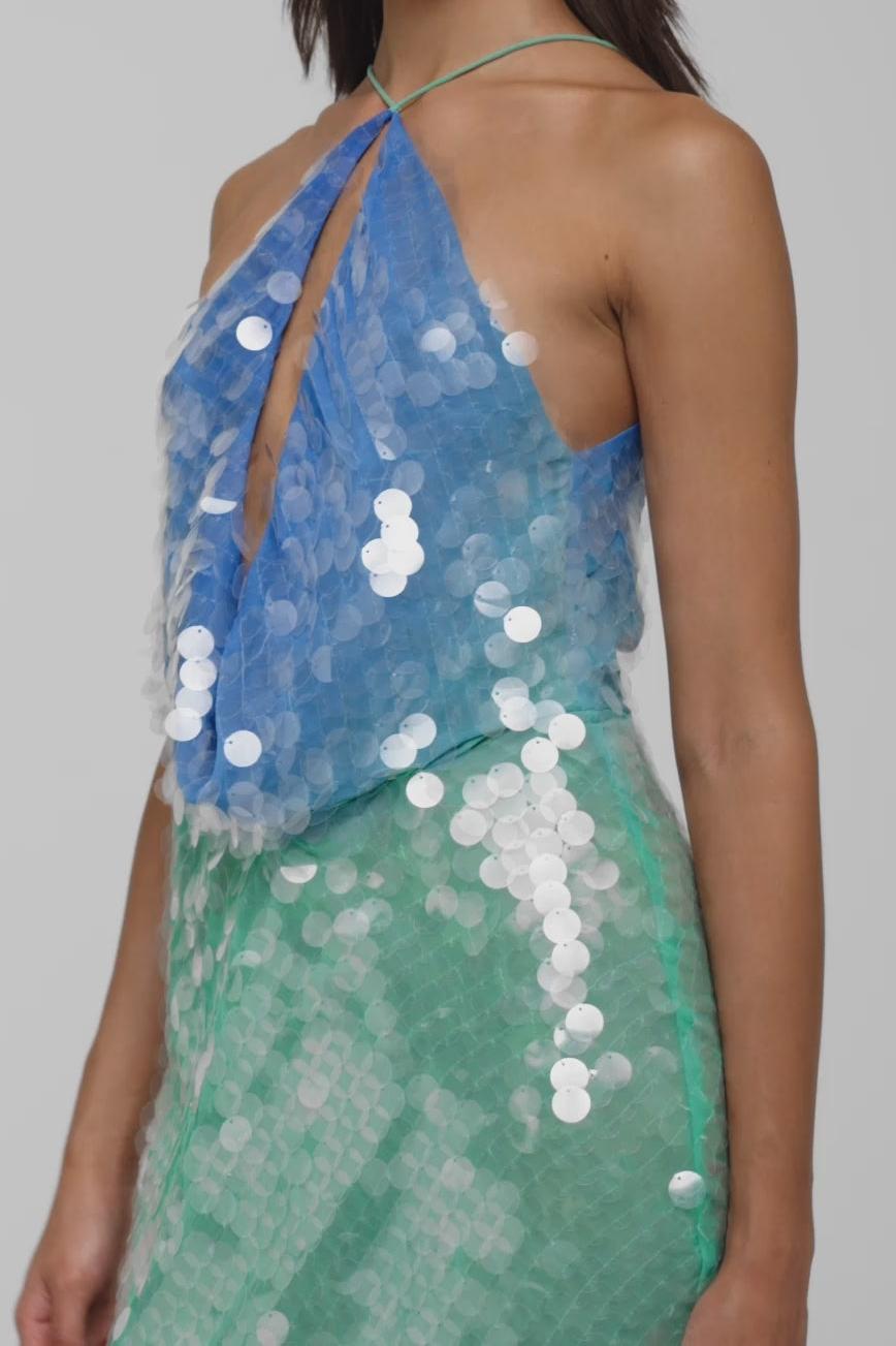 Céleste™ | Robe De Soirée Mini Dégradé