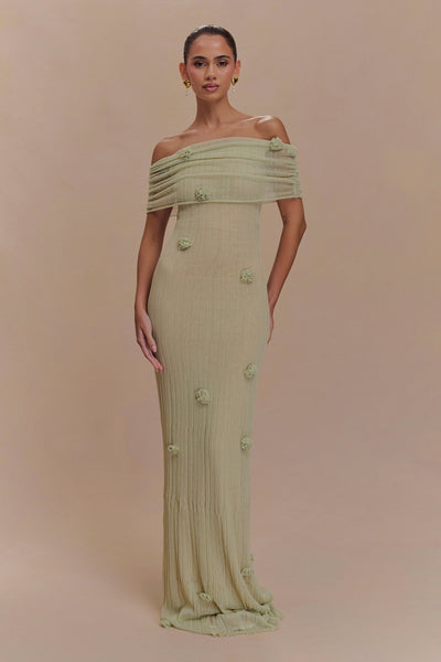Céleste™ | Robe Longue Maxi Tricotée