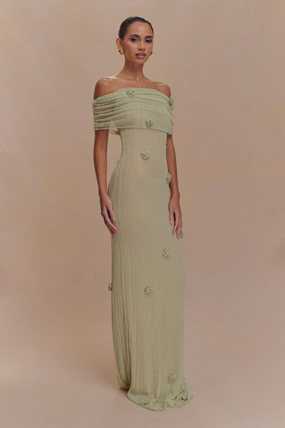 Céleste™ | Robe Longue Maxi Tricotée