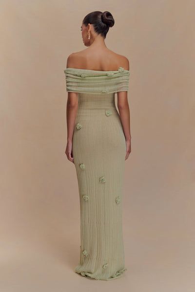 Céleste™ | Robe Longue Maxi Tricotée