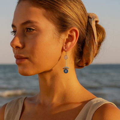 Cilo™ | Boucles D'oreilles Pendantes En Or