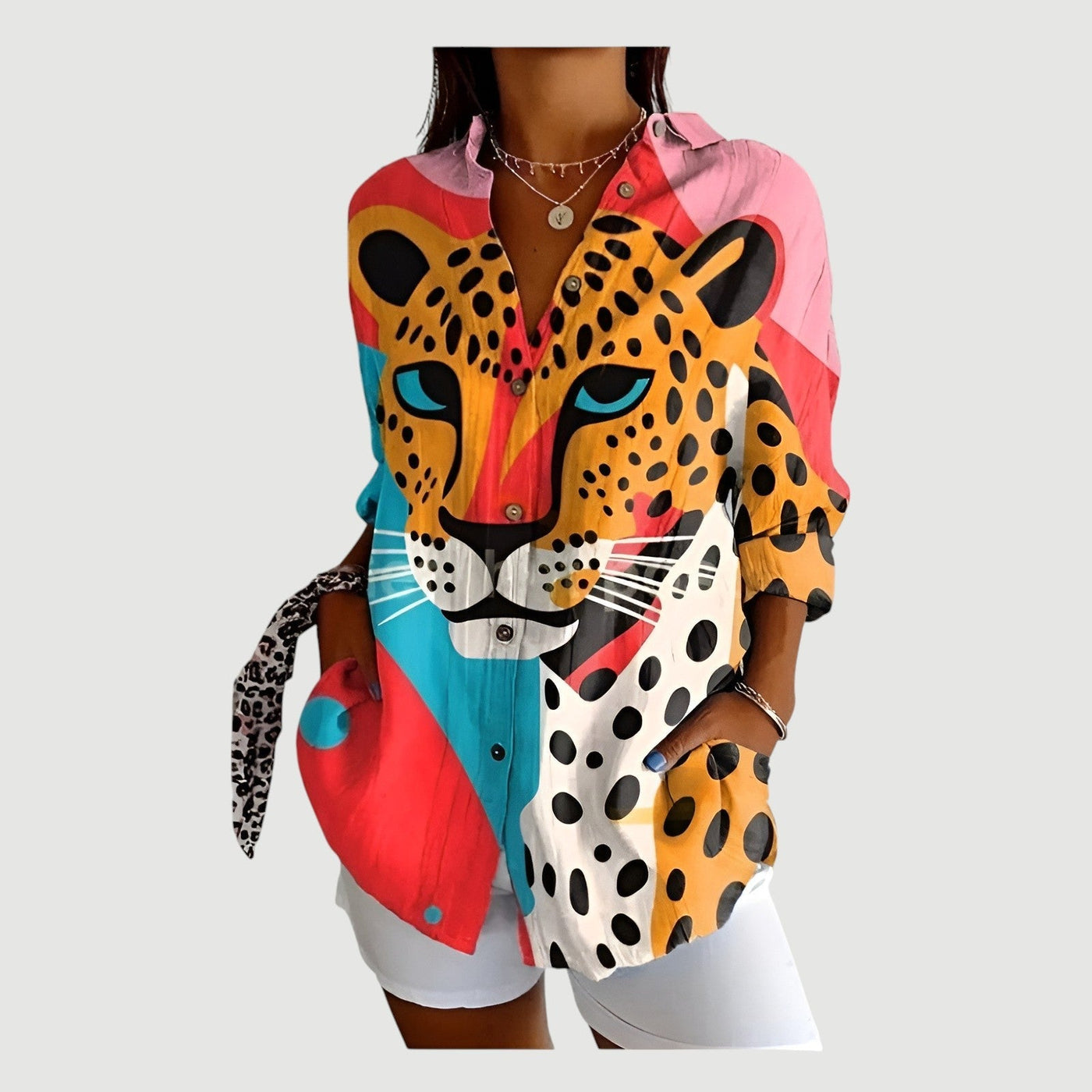 Dana™ | Blouse Femme À Motif Géométrique.