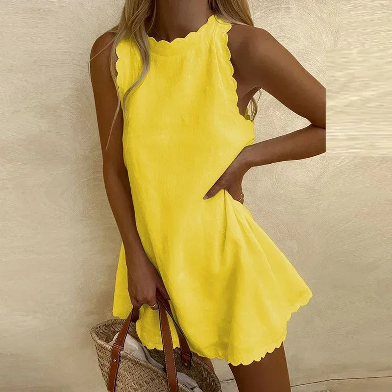 Deborah™ | Robe Femme Mini Imprimé Cœur