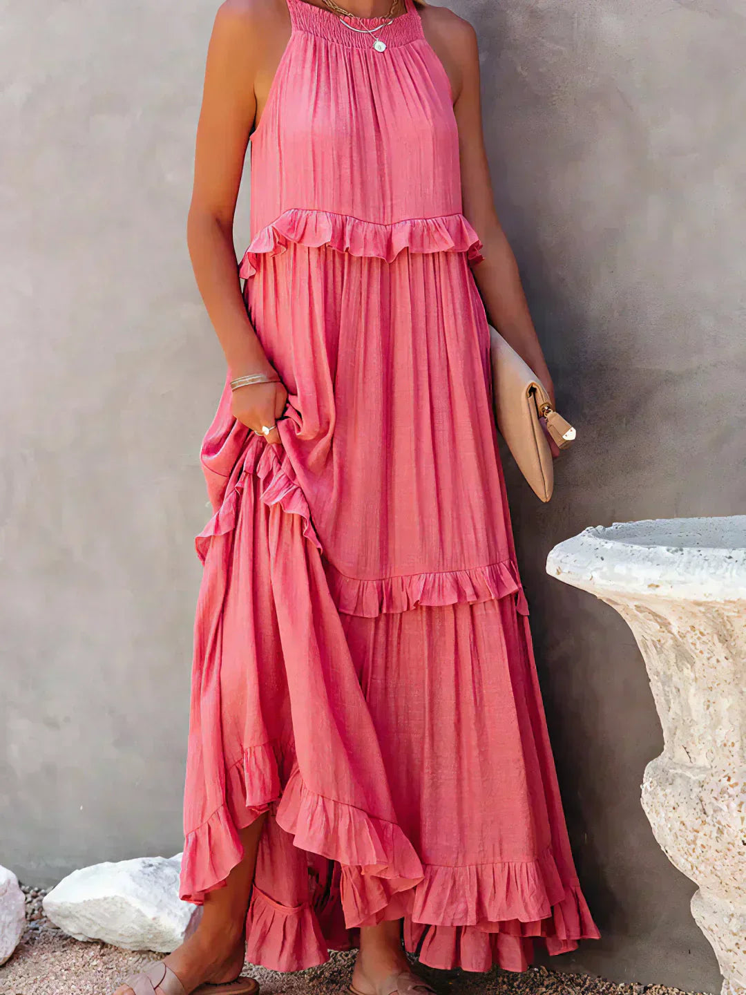 Delilah™ | Robe Halter Femme
