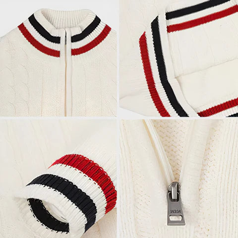 Julien™ | Pull en Maille à Col Montant