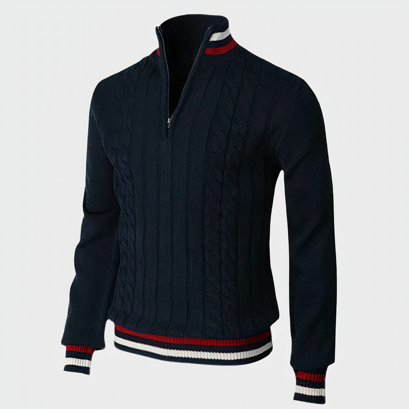 Julien™ | Pull en Maille à Col Montant