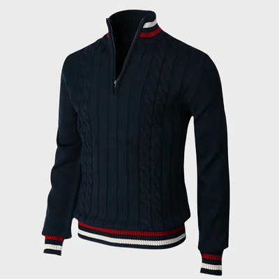 Julien™ | Pull en Maille à Col Montant