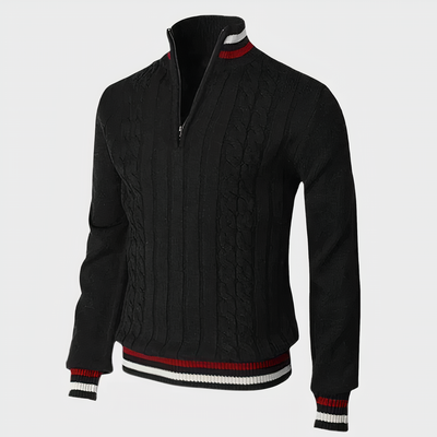 Julien™ | Pull en Maille à Col Montant