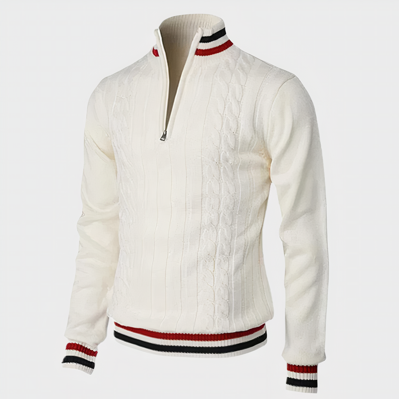Julien™ | Pull en Maille à Col Montant