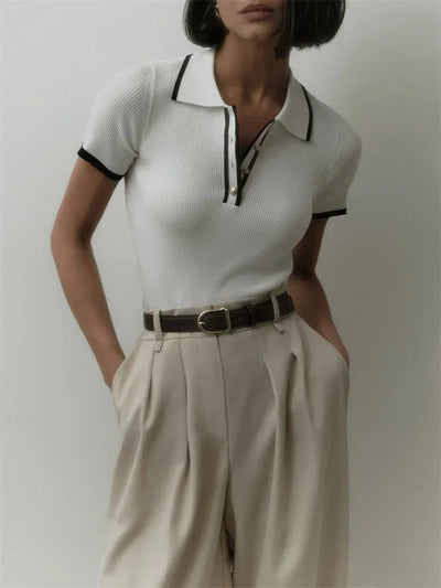 Eliana™ | Blouse Chic Blanche