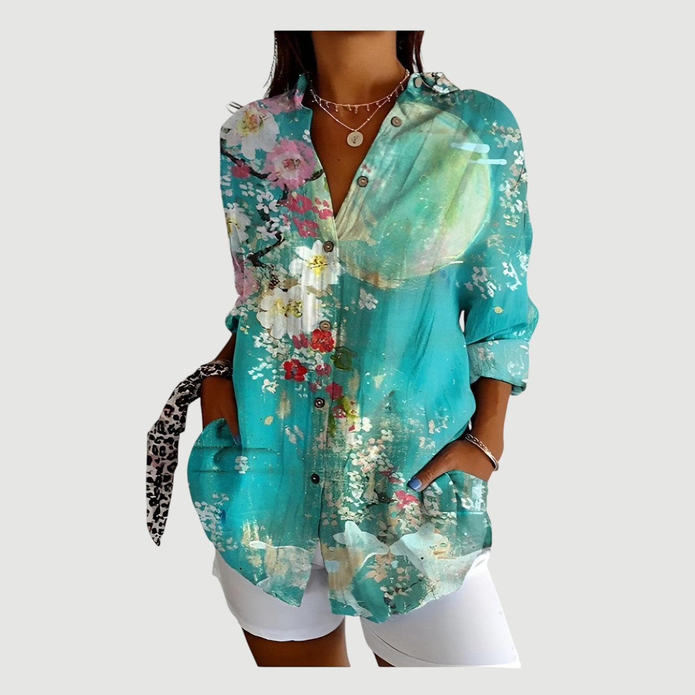 Ella™ | Blouse Femme Design Coloré