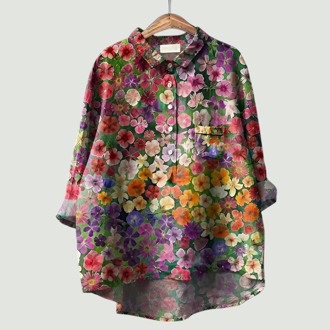 Elodie™ | Chemisier Fleuri.