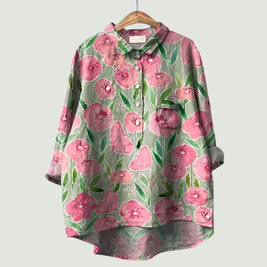 Elodie™ | Chemisier Fleuri.