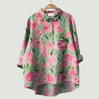 Elodie™ | Chemisier Fleuri.