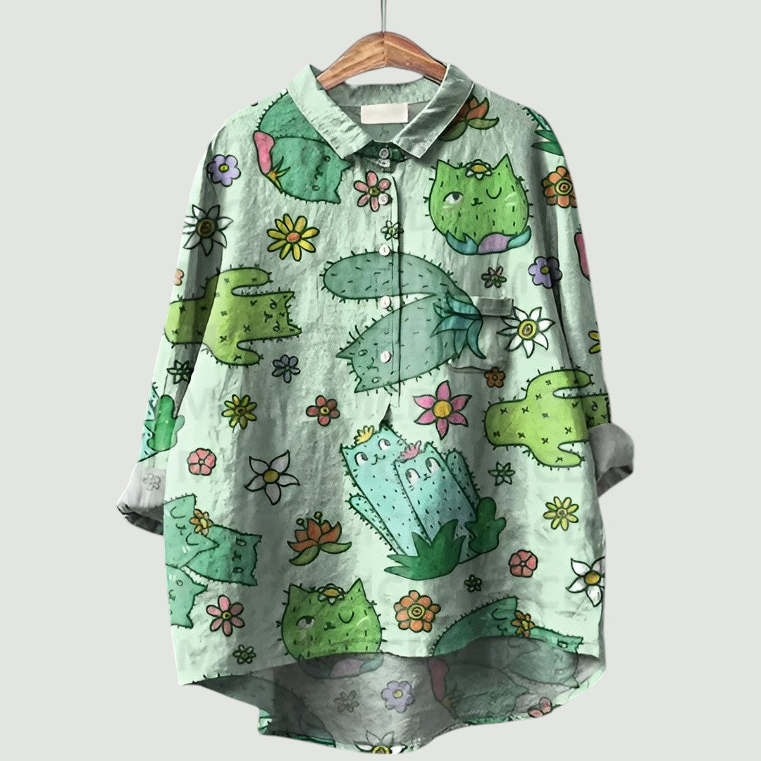 Elodie™ | Chemisier Fleuri.