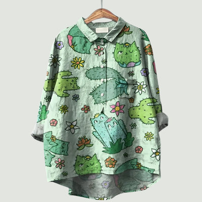 Elodie™ | Chemisier Fleuri.