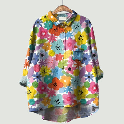 Elodie™ | Chemisier Fleuri.
