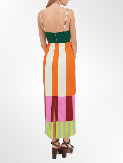 Elsa™ | Robe Longue Multicolore