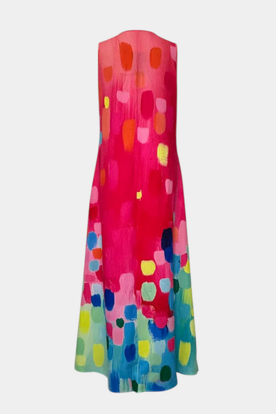 Enna™ | Robe Colorée Sans Manches