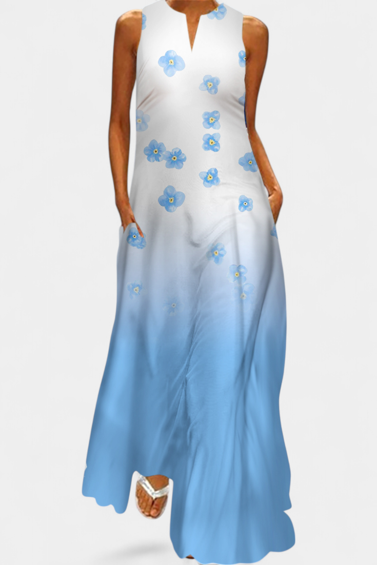 Enna™ | Robe Colorée Sans Manches