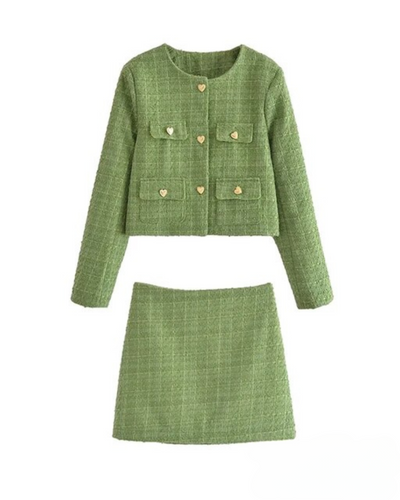 Fabienne™ | Ensemble Tweed Fabia