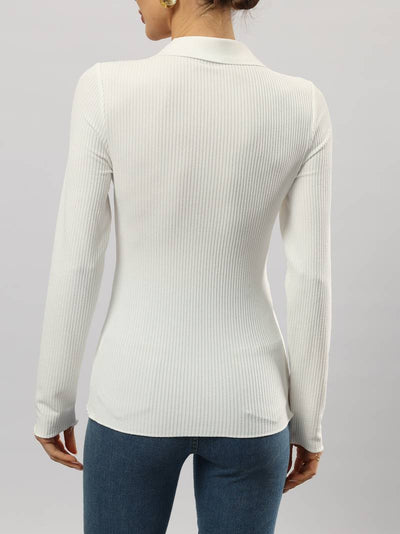 Federica™ | Polo À Côtes