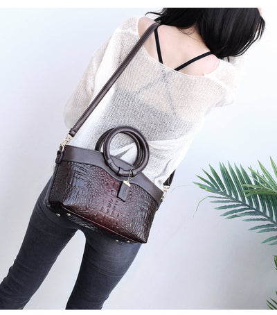 Éline™ | Sac Croco Élégant