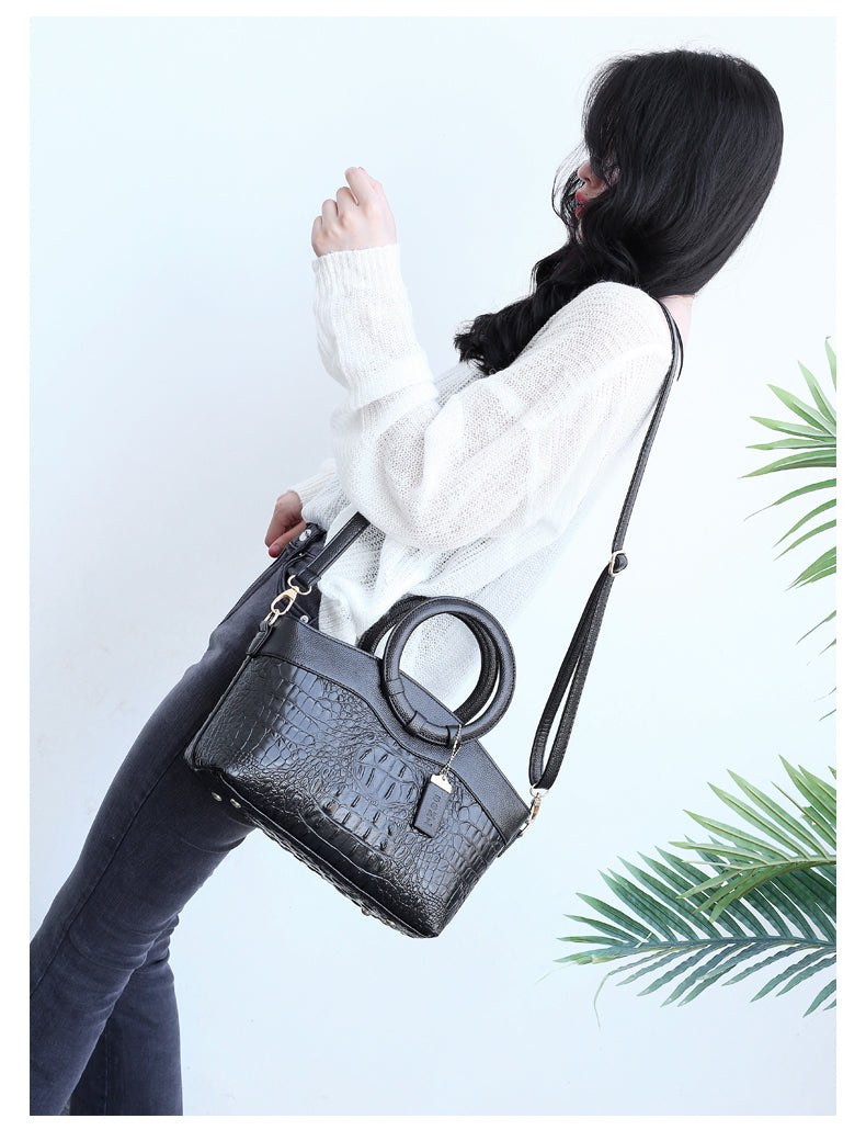 Éline™ | Sac Croco Élégant