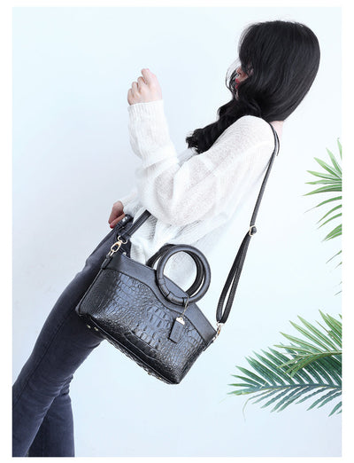 Éline™ | Sac Croco Élégant