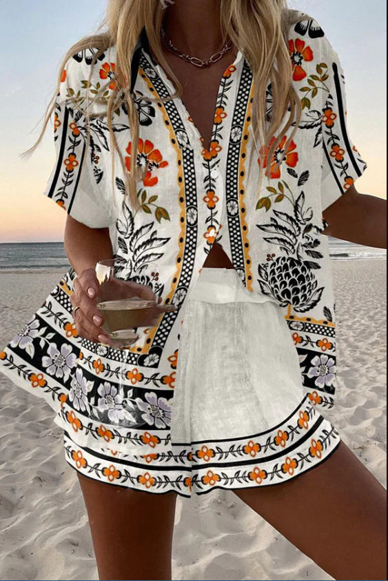 Irella™ | Ensemble Court Imprimé Floral