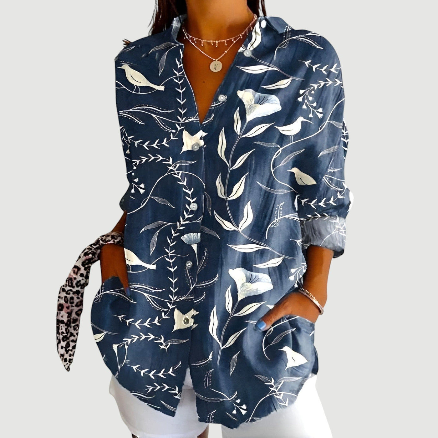 Josephine™ | Blouse Femme À Motif Géométrique