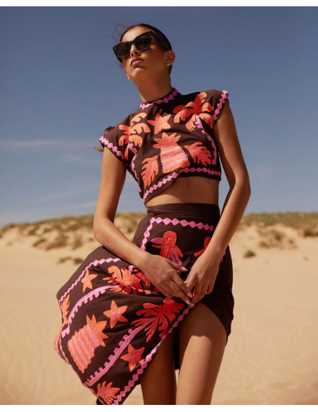 Katia™ | Ensemble Tailleur Top et Jupe