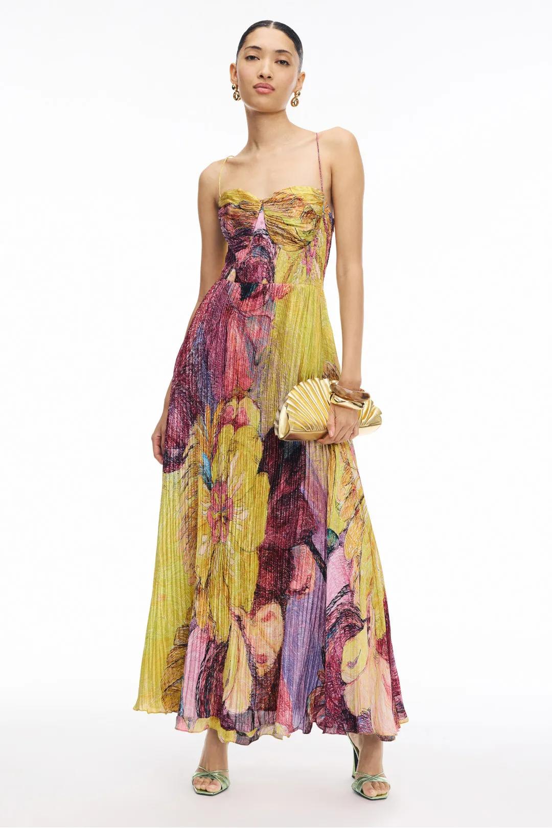 Kiara™ | Robe Longue Fleurie