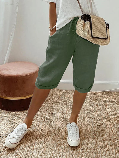 Luca™ | Short Léger Coton-Lin (1 acheté = 1 offert)